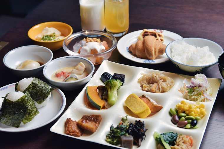 下呂温泉　小川屋　朝食バイキング