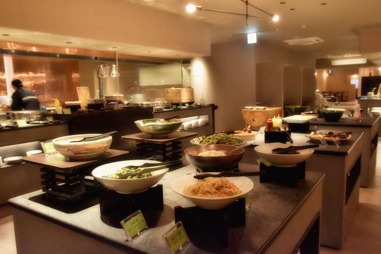 下呂温泉　小川屋　朝食バイキング