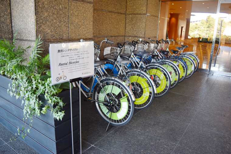 岐阜都ホテル　レンタサイクル