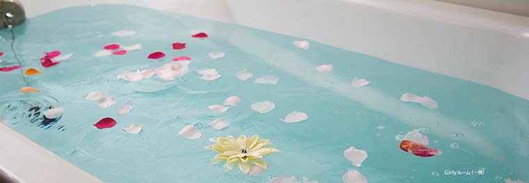 ホテルユニバーサルポート　「Girlyルーム」　入浴剤
