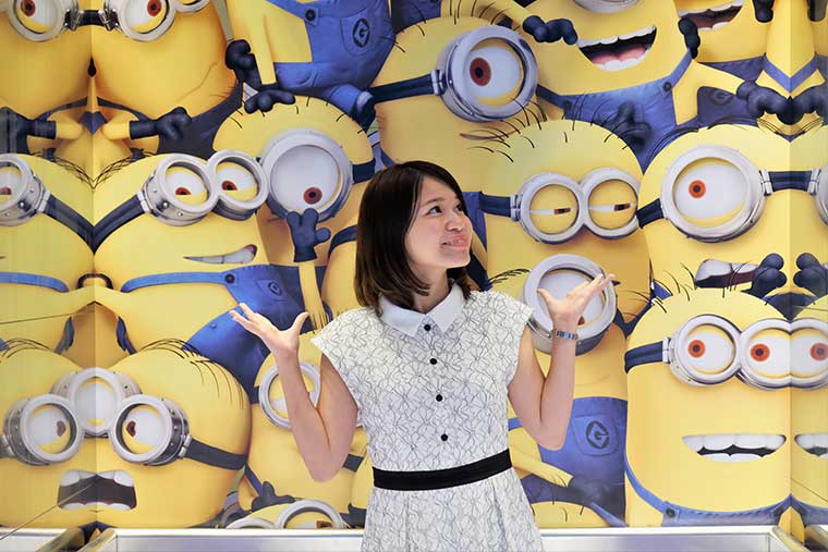 ホテルユニバーサルポート ミニオン エレベーター