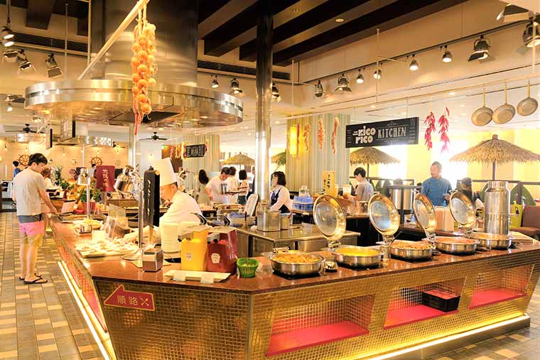 ホテルユニバーサルポート 朝食ブッフェ