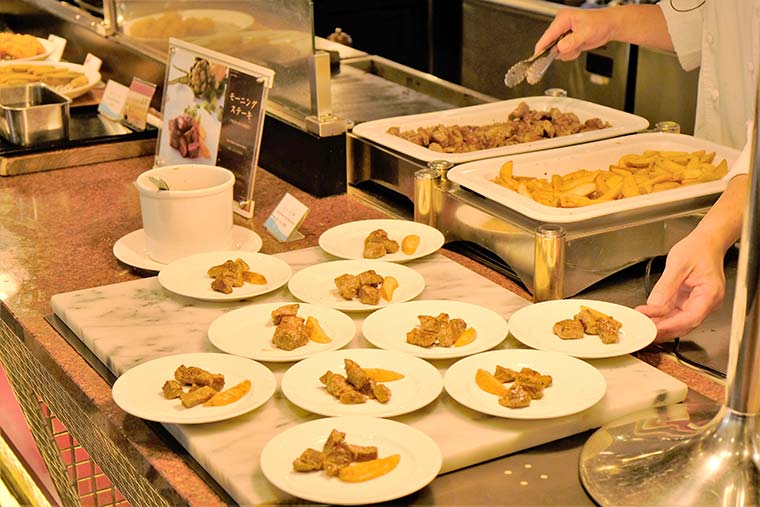 ホテルユニバーサルポート 朝食ブッフェ