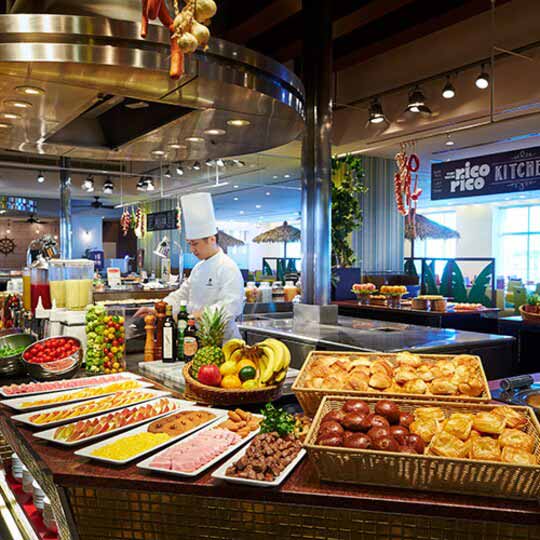 ホテルユニバーサルポート　朝食ブッフェ