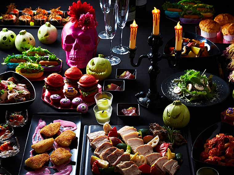 ホテルユニバーサルポート　ディナーブッフェ ハロウィーンフェア