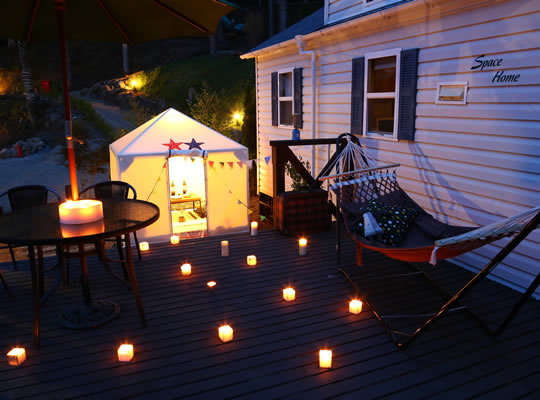 河口湖カントリーコテージＢａｎ