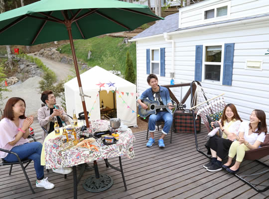 河口湖カントリーコテージＢａｎ