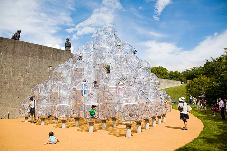 しゃぼん玉のお城