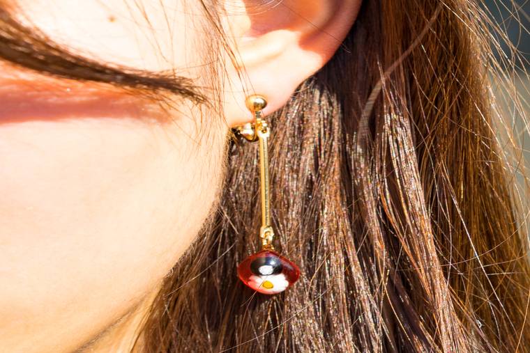 箱根湯本駅前体験工房 イヤリング