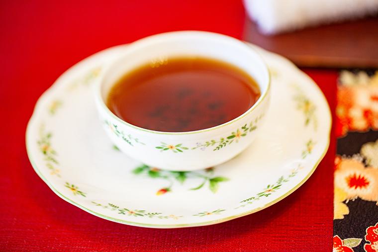 奥飛騨温泉郷 花ごころ万喜(ばんき) ウエルカムドリンク