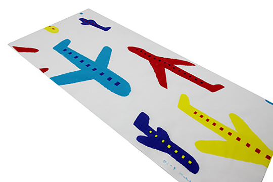 SOUSOU「手拭い 飛行機」