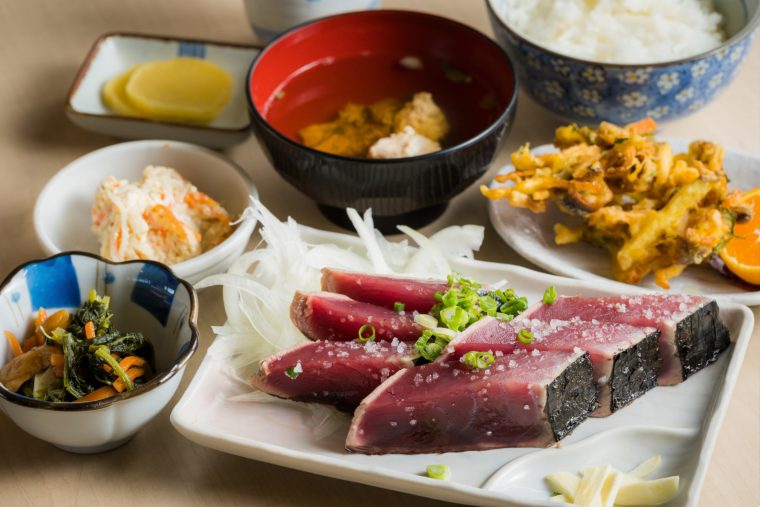 カツオのたたき