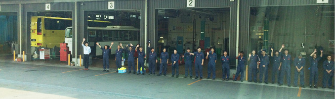 はとバス整備工場