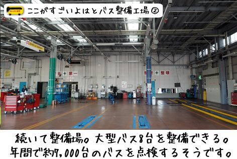 はとバス整備工場