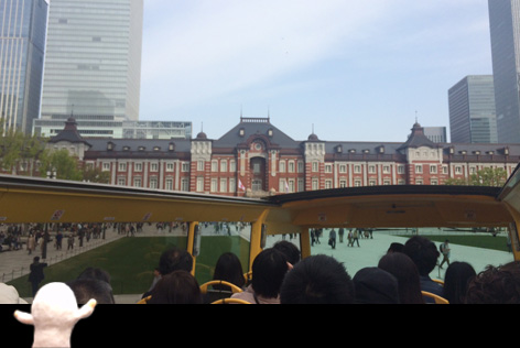 東京駅戻ってきました