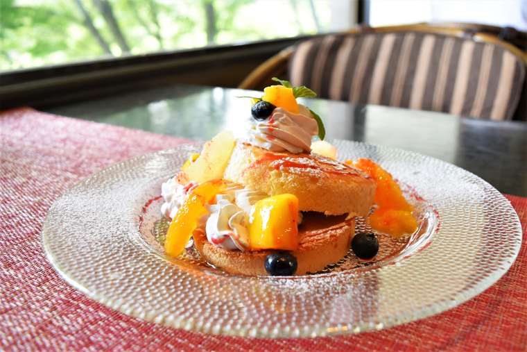 スパリゾートハワイアンズ　トロピカルパンケーキ