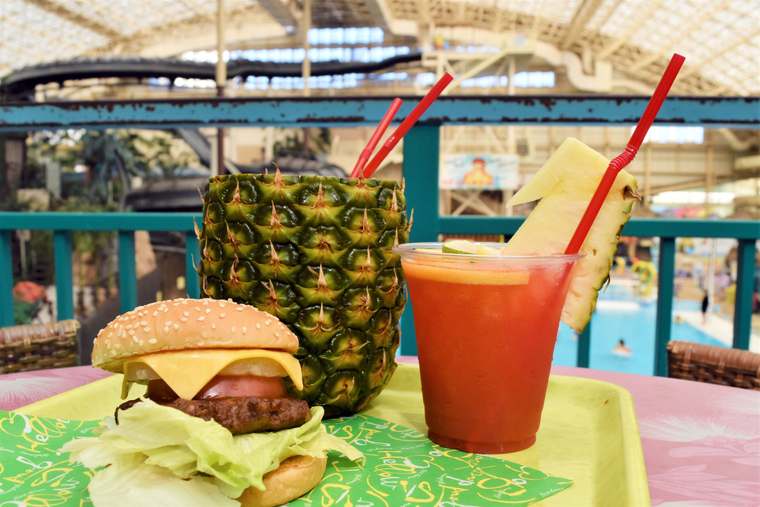 スパリゾートハワイアンズ　ハワイアンバーガー