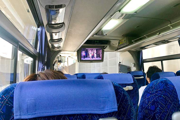 ハワイアンズ　無料送迎バス「ハワイアンエクスプレス」