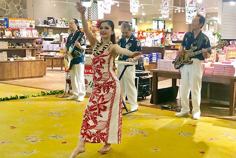 「ホテルハワイアンズ」　ウェルカムダンス