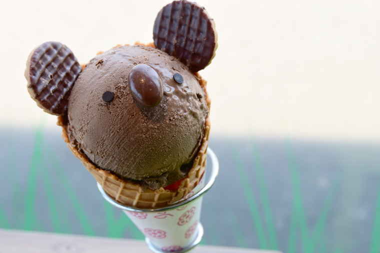 名古屋 東山動植物園 コアラアイス