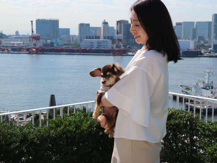 ヒルトン東京お台場 「ワンニャイトステイ」屋外ジェットバス