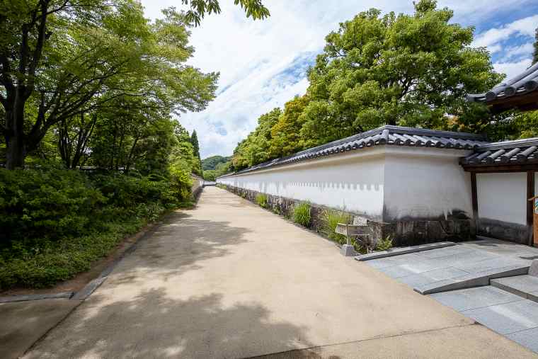 姫路 好古園 土塀