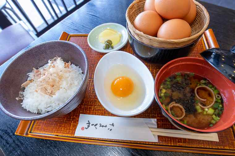 たまごやの「玉かけめし」