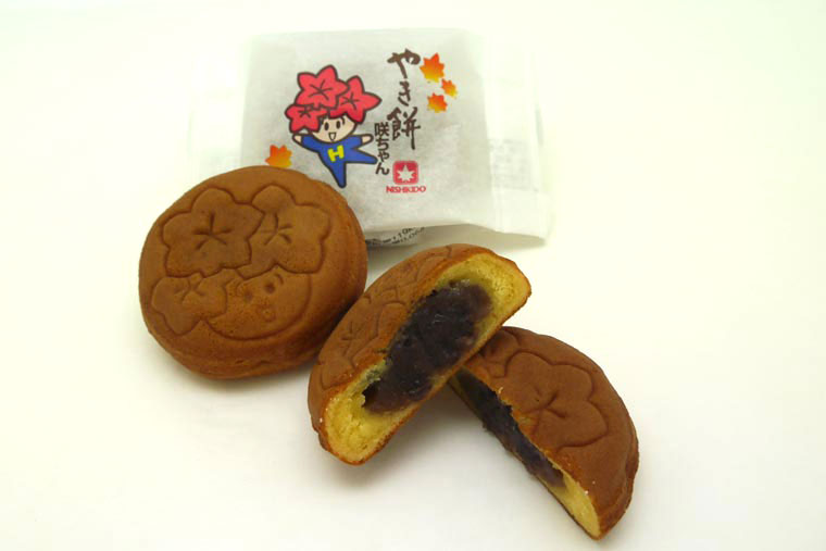 にしき堂「やき餅咲ちゃん」
