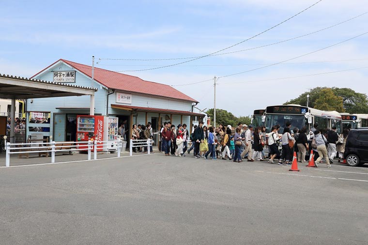 ひたちなか海浜鉄道　阿字ヶ浦駅