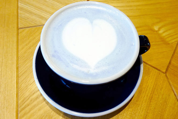 国営ひたち海浜公園　ネモフィラブルーラテ