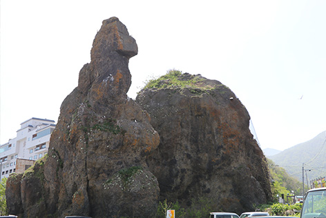 ゴジラ岩