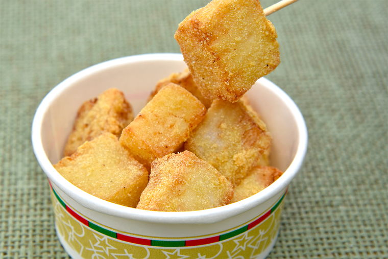 道の駅あびらD51ステーション　D51特製長いもフライ