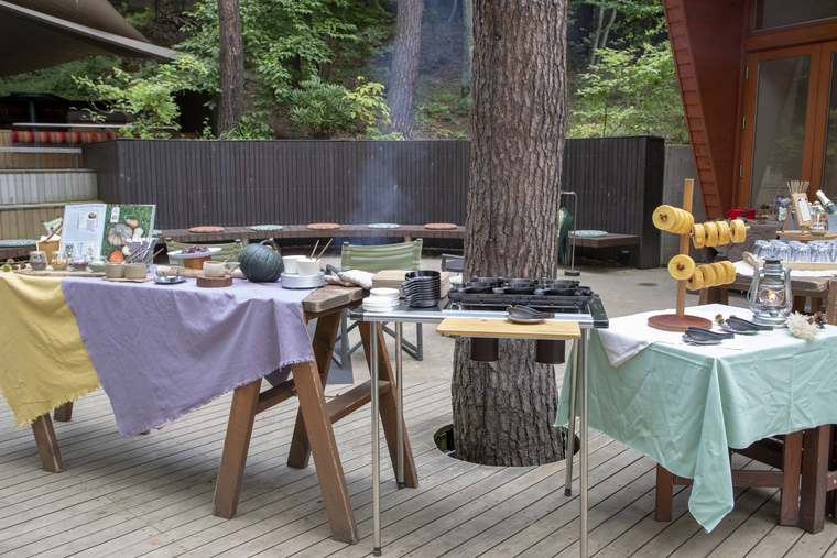 星のや富士の森のひととき