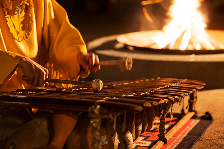 星のや富士の森の演奏会