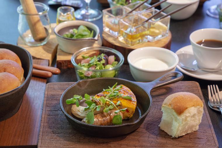 星のや富士のグリルモーニング