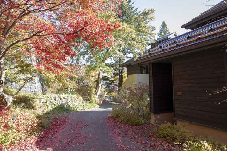 星のや軽井沢　谷の集落