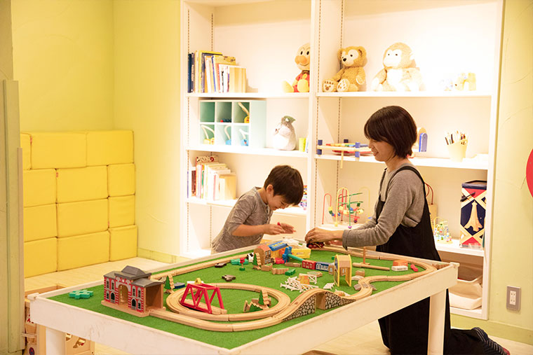 星のや軽井沢　キッズスペース