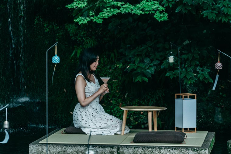 星のや京都 納涼床