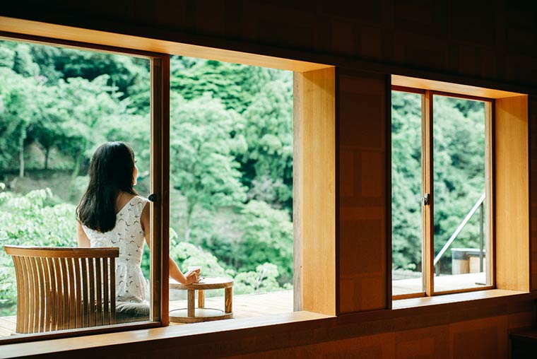 星のや京都 空中茶室