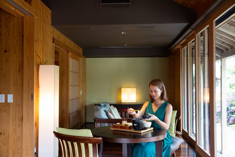 過ごし方によって選べる夕食