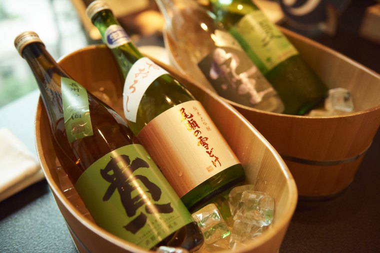 星のや東京　「SAKEラウンジ」