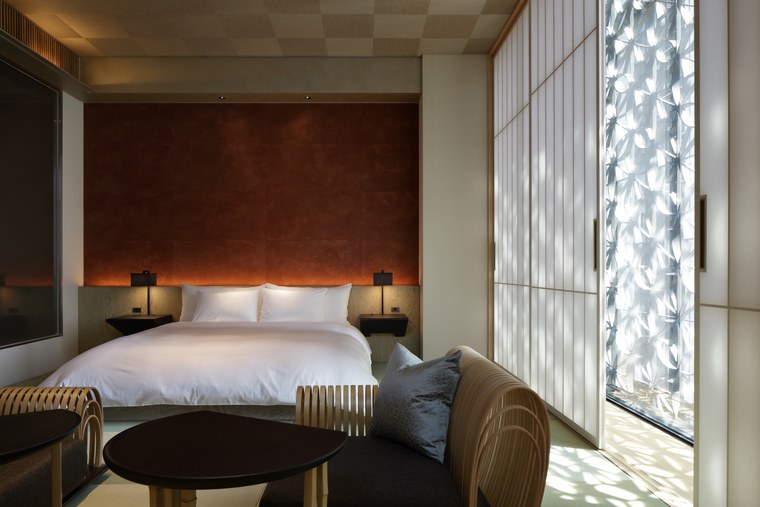 星のや東京　客室　畳敷き