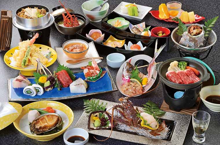 夕食和食処「つばき」の和食会席