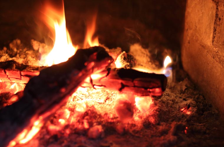 ホテルかずら橋 貸し切り五右衛門の薪