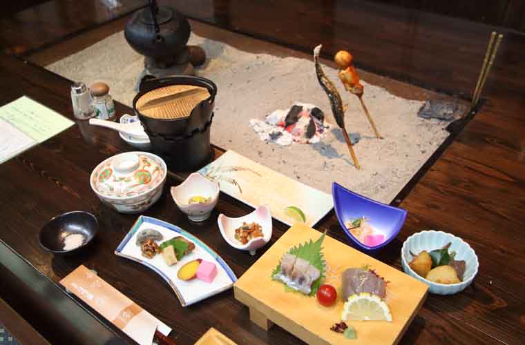 ホテルかずら橋 料理