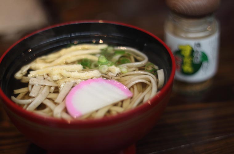 ホテルかずら橋 料理（祖谷そば）