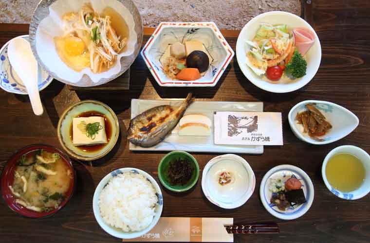 ホテルかずら橋 朝食