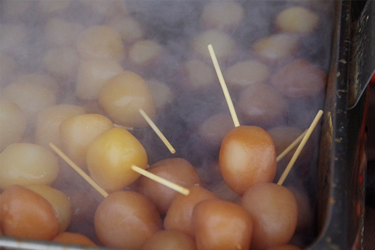 伊香保温泉 石段玉こんにゃく