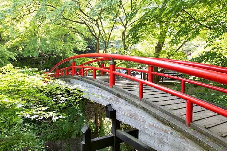 伊香保温泉 湯本河鹿橋