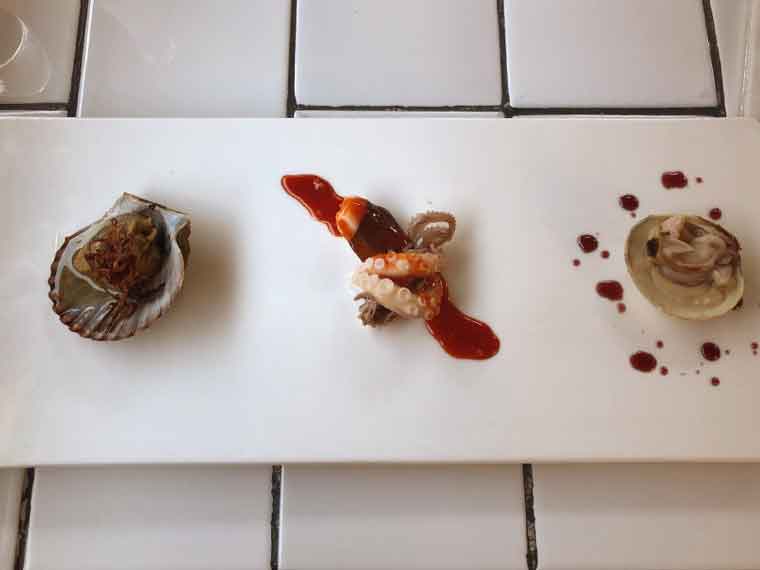 益善バンジュ　コースメニュー一部